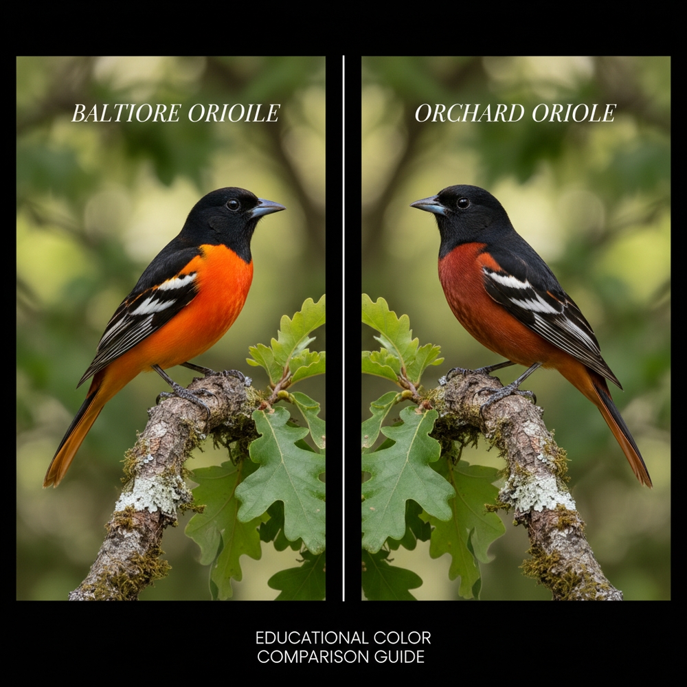 img of Baltimore vs. Orchard Orioles: How to Identify Your Backyard Visitors