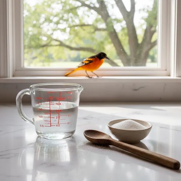 img of How to Make the Perfect Oriole Nectar at Home: The Golden Ratio