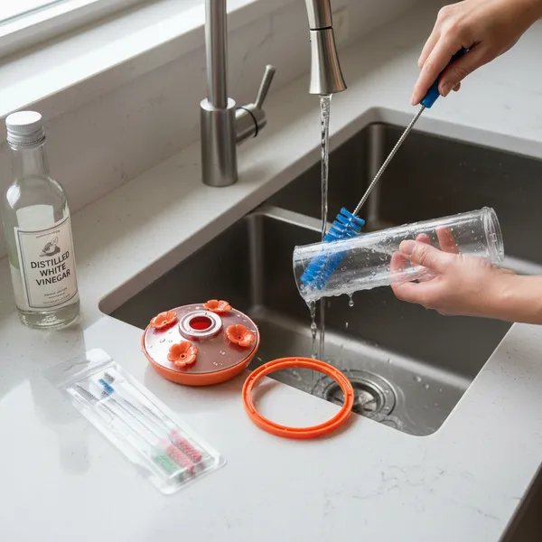 img of How to Clean an Oriole Feeder: Preventing Black Mold and Fermentation