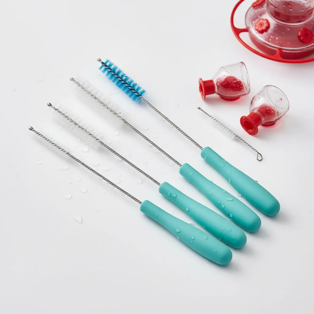 Ergonomic Feeder Cleaning Brush Set