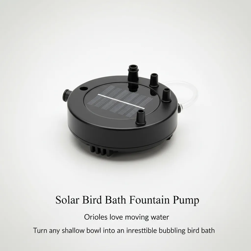 Solar Bird Bath Fountain Pump
