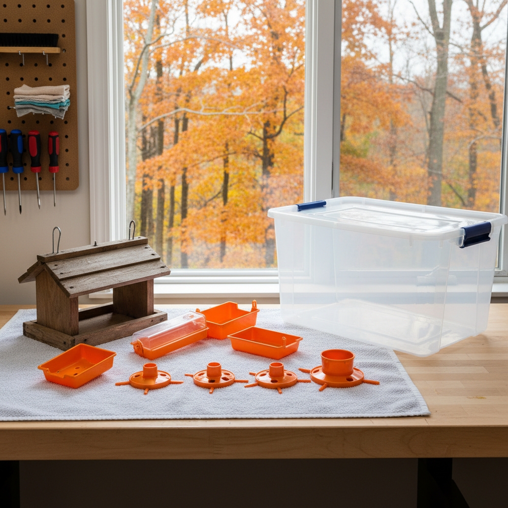 img of End of Season: How to Winterize and Store Your Oriole Feeders